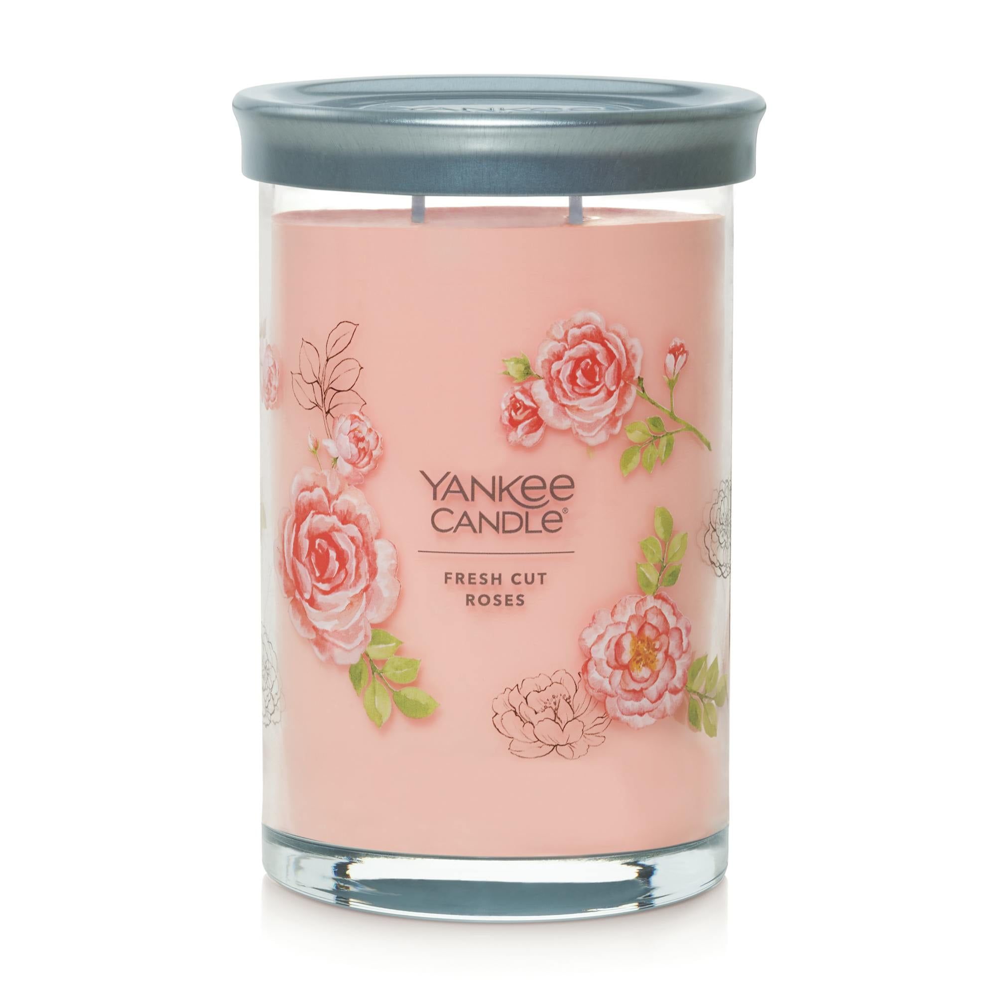 Fresh Cut Roses Green Soy 20 oz Tumbler Candle