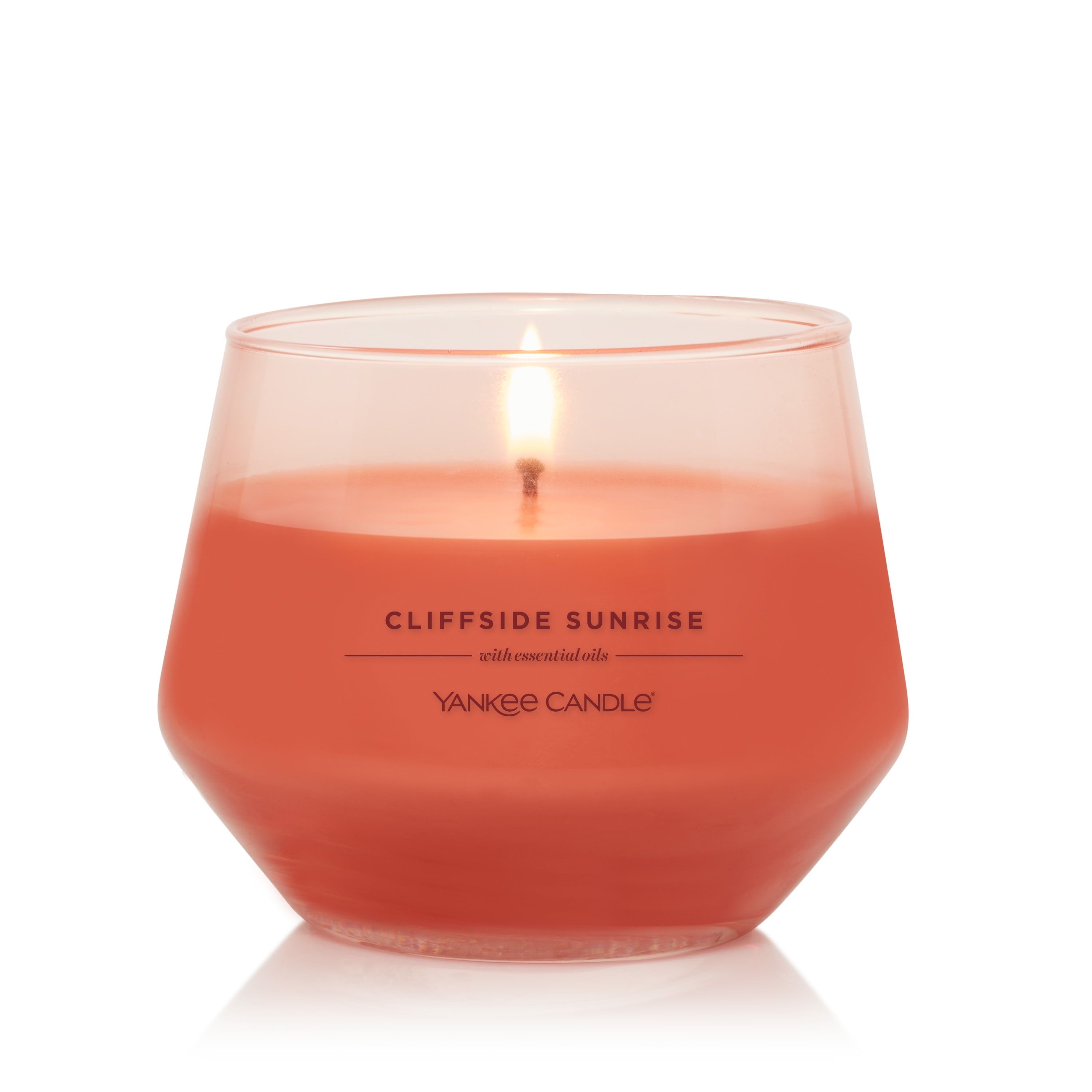 Cliffside Sunrise Pink Scented Soy Jar Candle