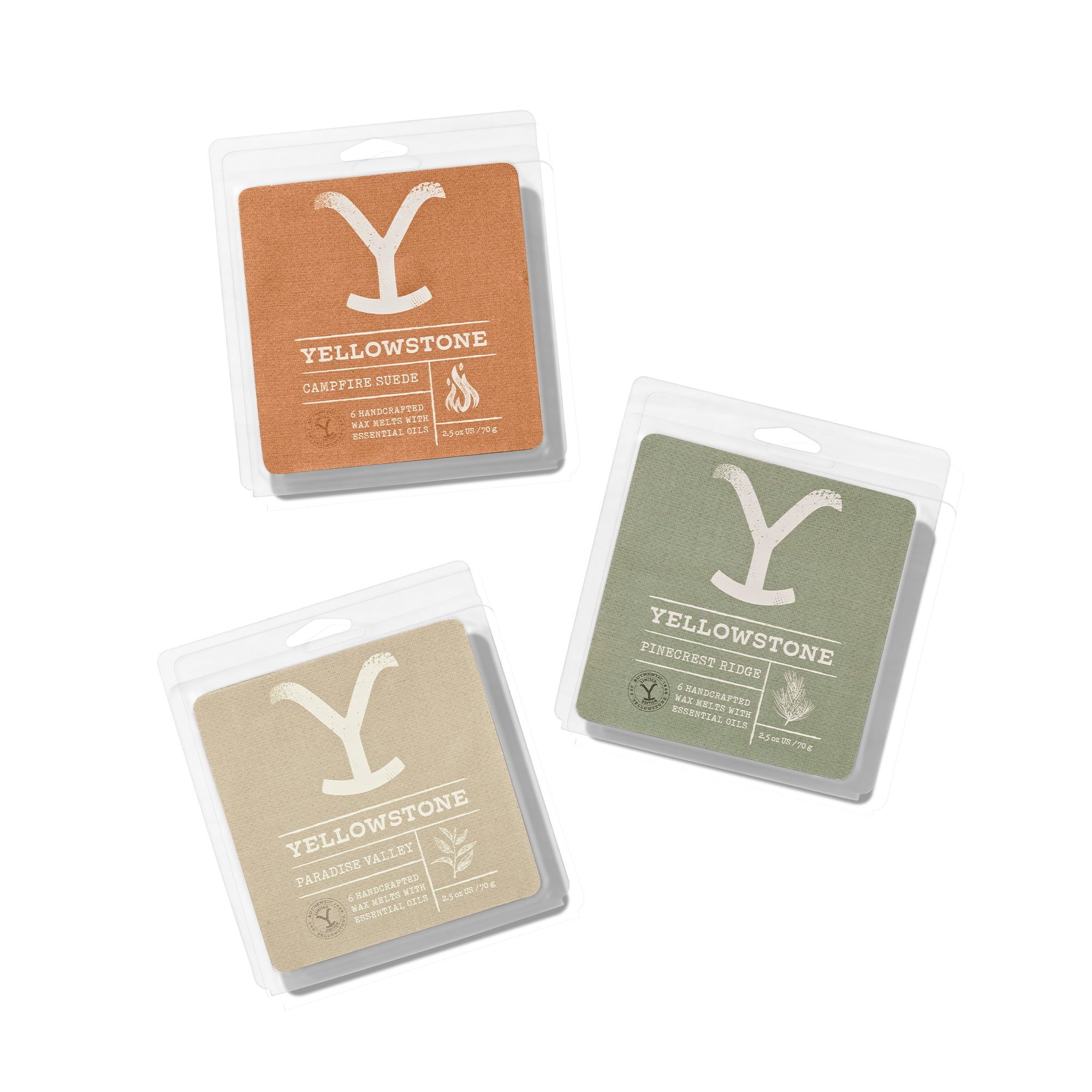 Yellowstone Inspired Wax Melt 3 Pack with Essential Oils