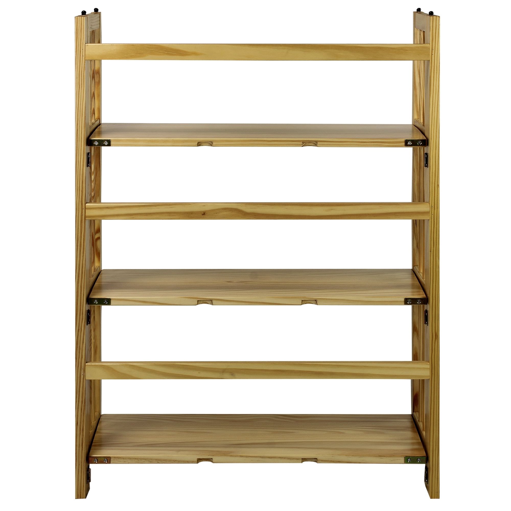 Mission Casual Natural Pine 3-Tier Stackable Bookcase