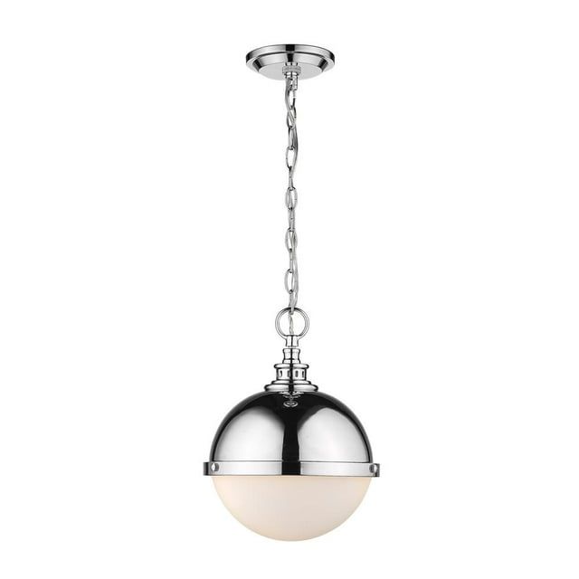 Contemporary Brushed Nickel Seeded Glass Bowl Flush Mount Light