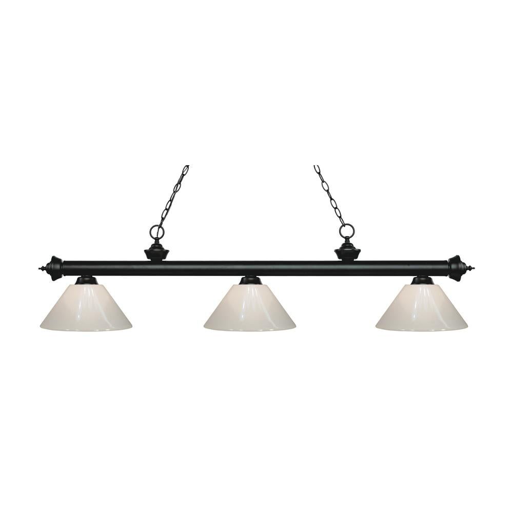 Elegant Transitional 24" Matte Black and Nickel Drum Pendant Light