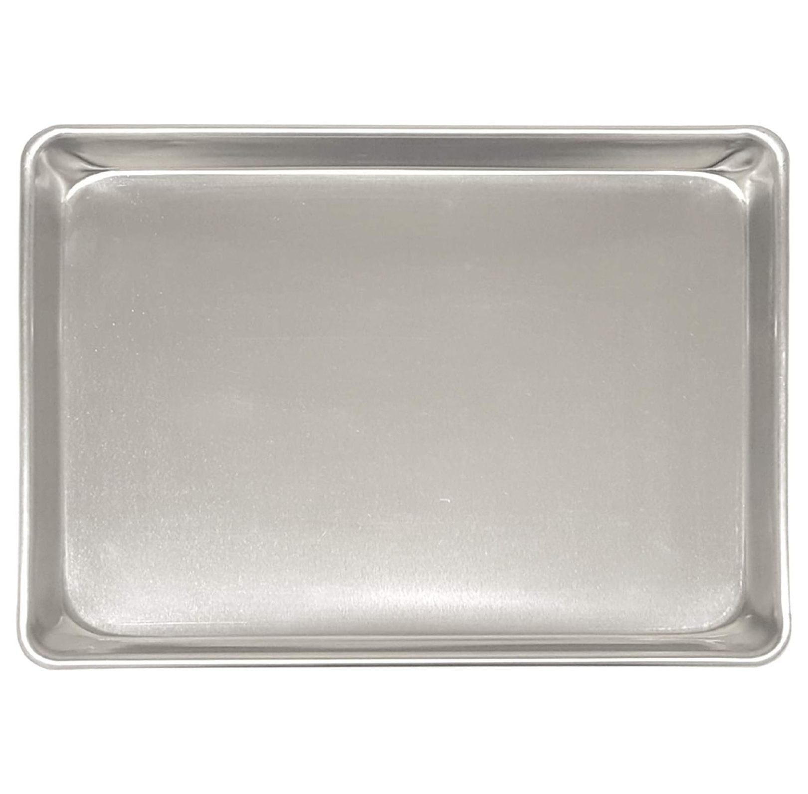 Silver 18" x 13" Half Size Aluminum Sheet Pan