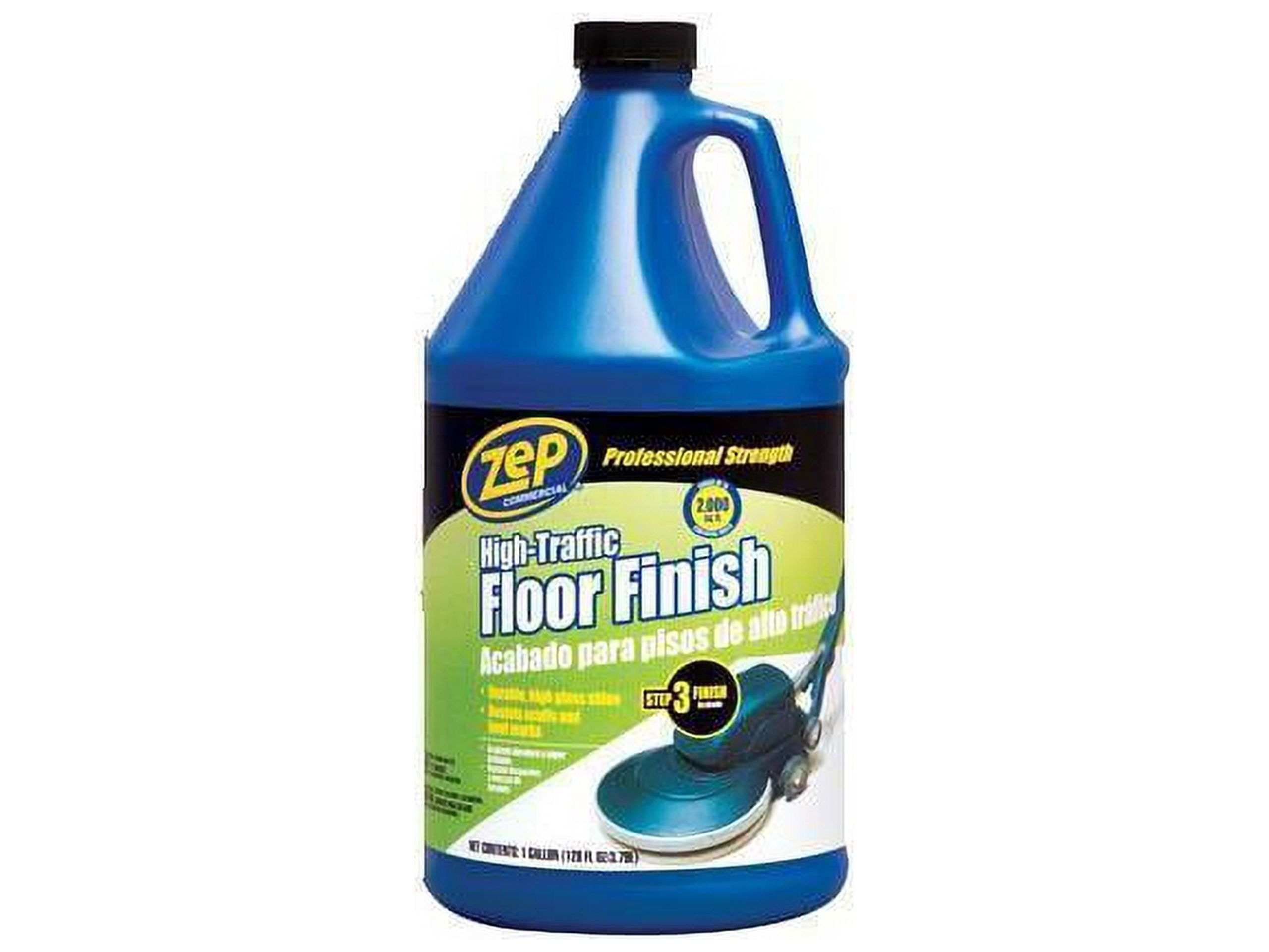 Zep High Traffic Floor Polish 1 Gallon Bottle