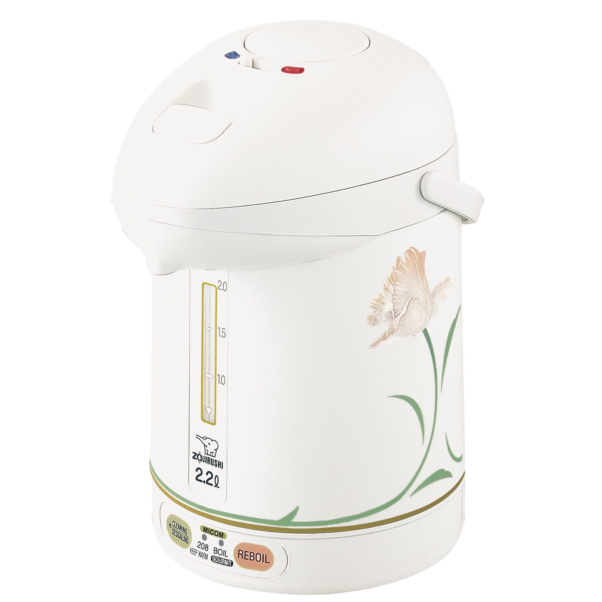 White Floral 2.2L Micom Super Boiler