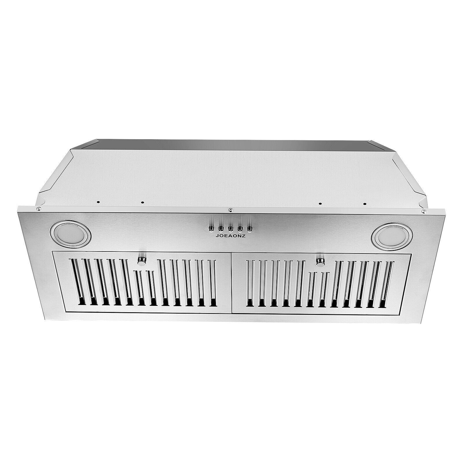 30-Inch Stainless Steel Convertible Range Hood with Charcoal Filter