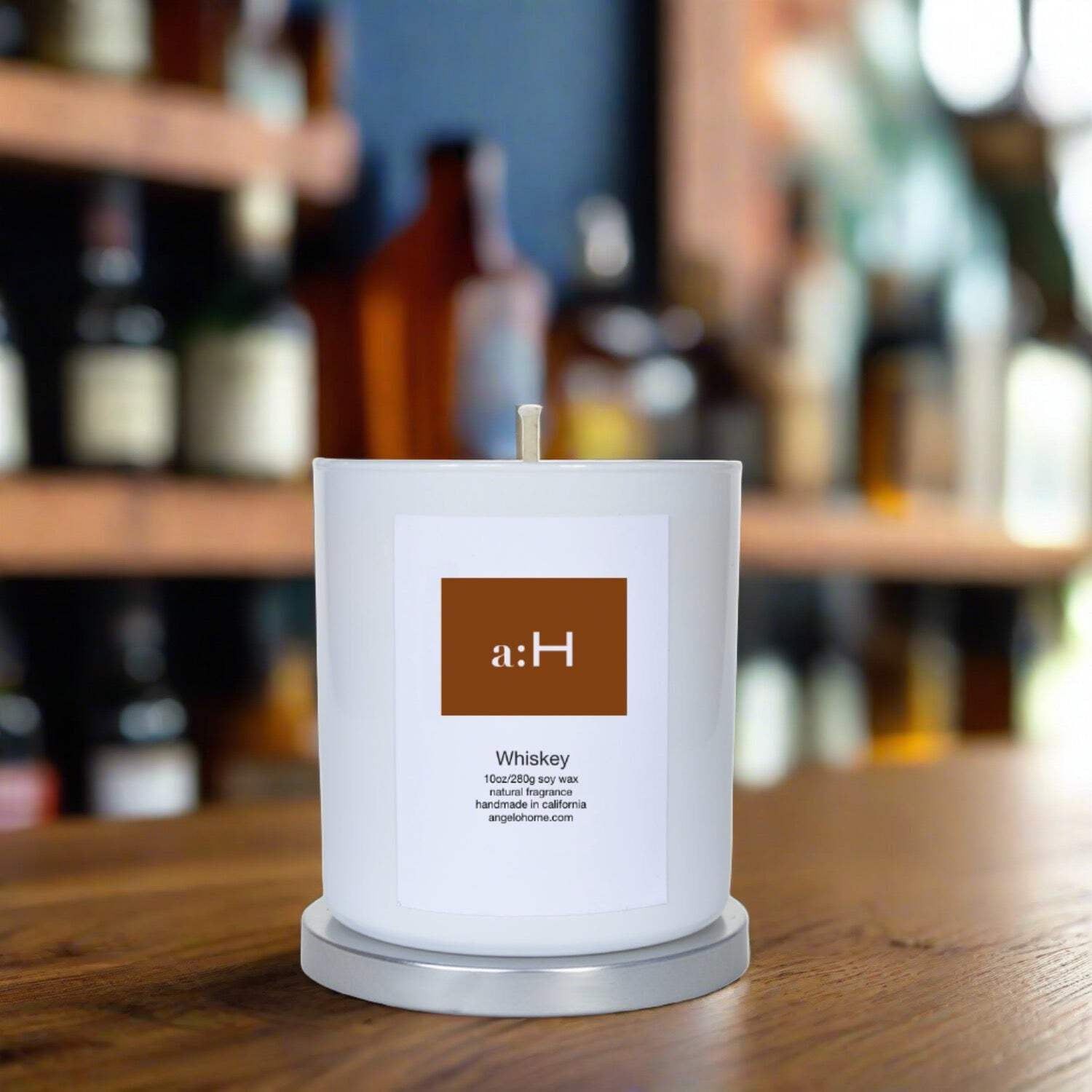 a:H Scented Candle - Whiskey