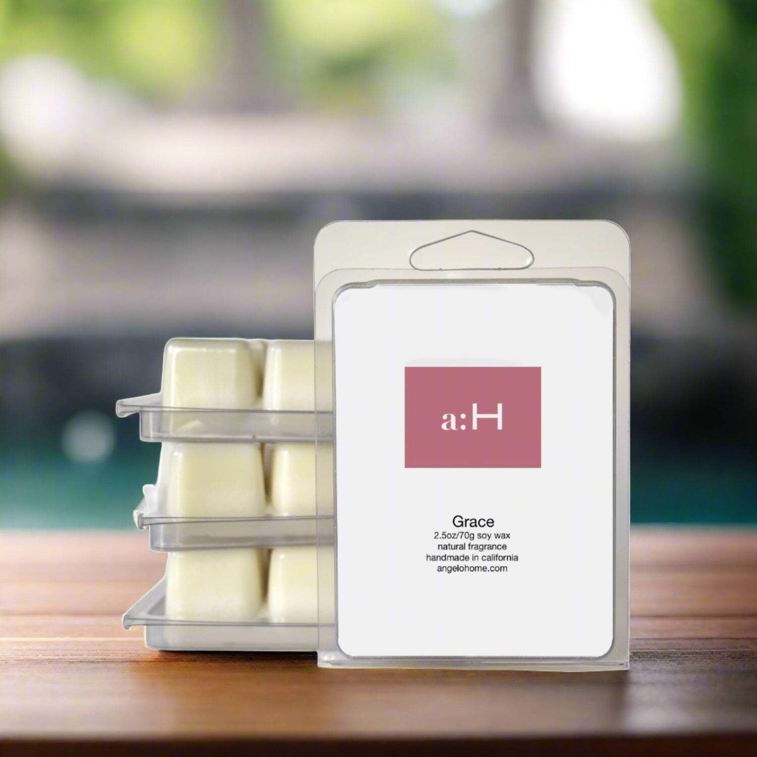 Grace Handcrafted Natural Scented Wax Melts 4-Pack