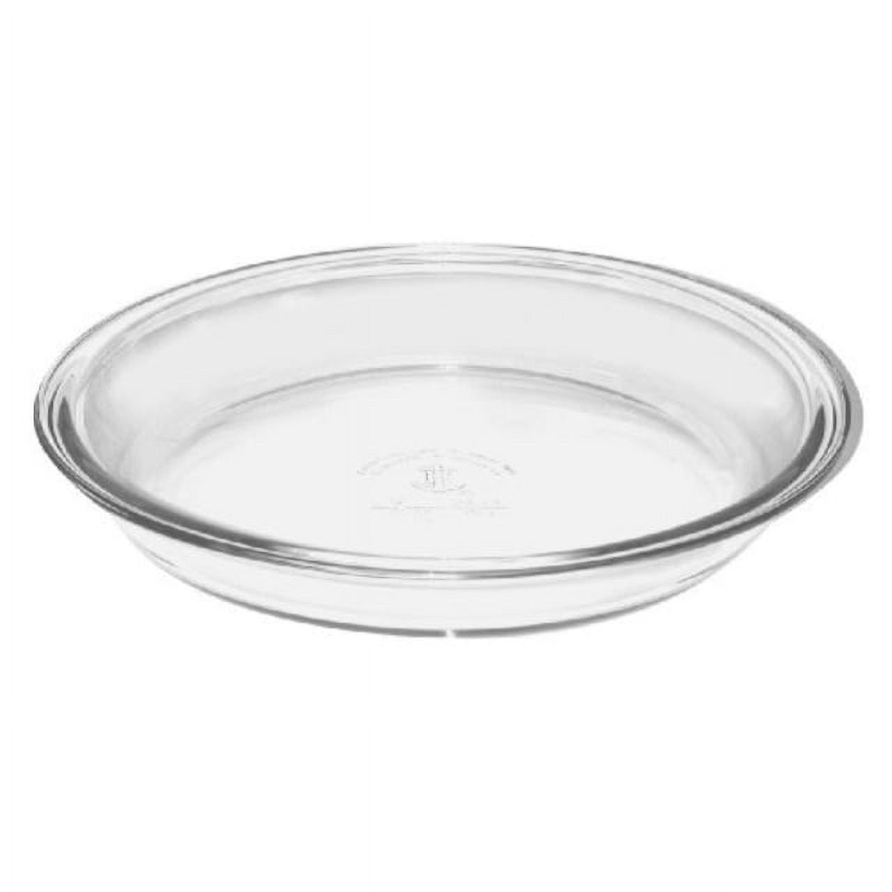 Anchor Hocking Clear Glass 9-Inch Pie Plate Set