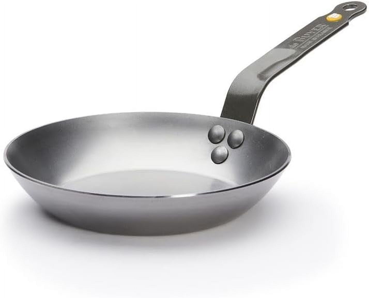 8-Inch Carbon Steel Nonstick Fry Pan with Epoxy Handle