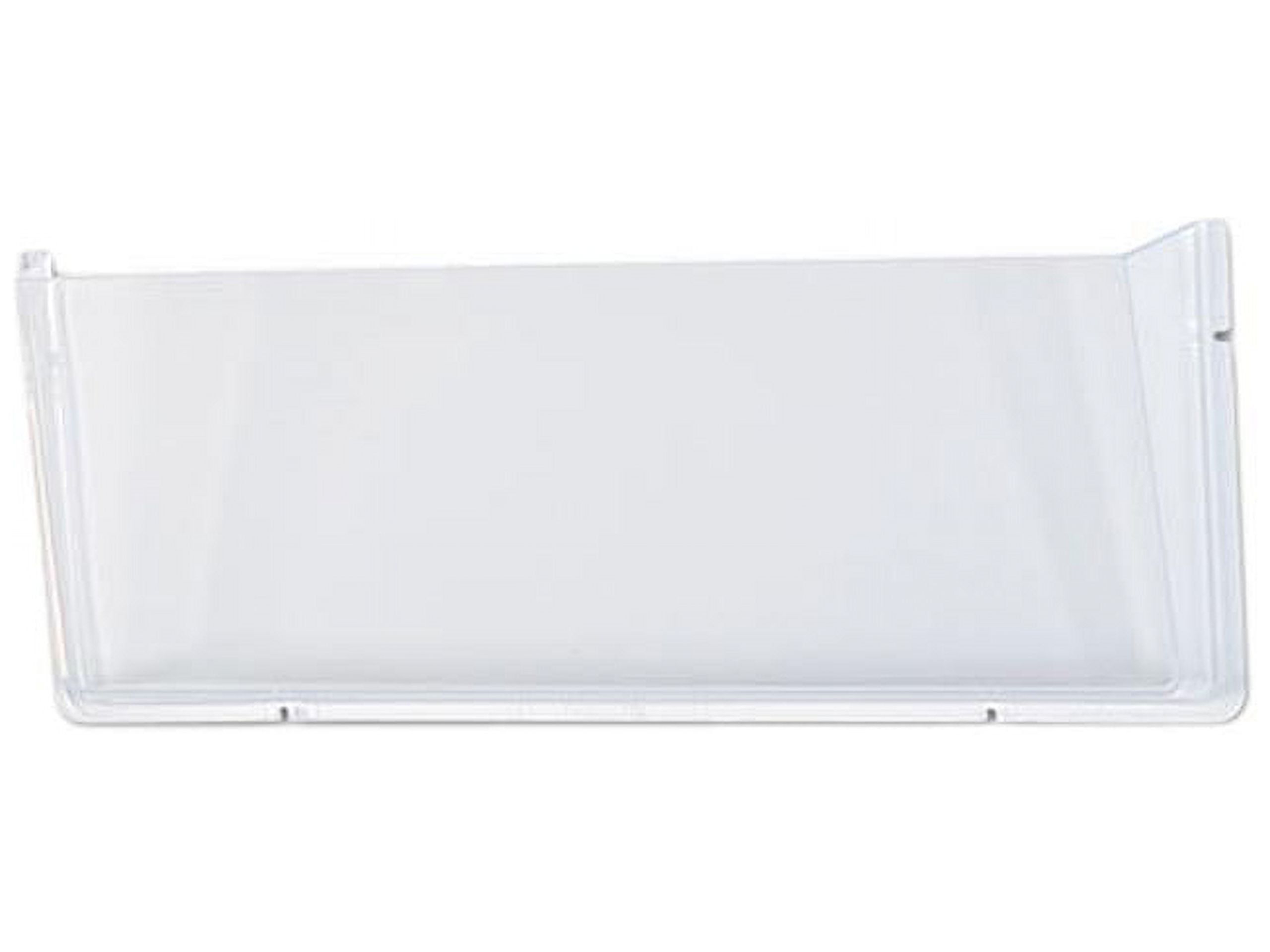 Clear Polystyrene Wall-Mountable Legal File Pocket