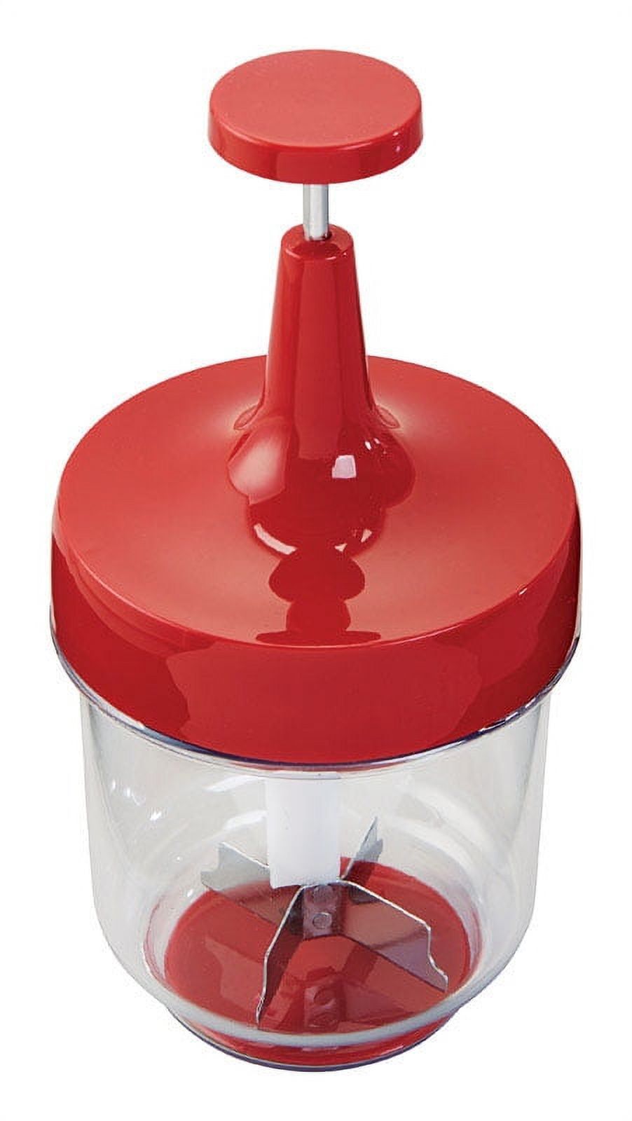 Good Cook Red and Clear Manual Food Chopper