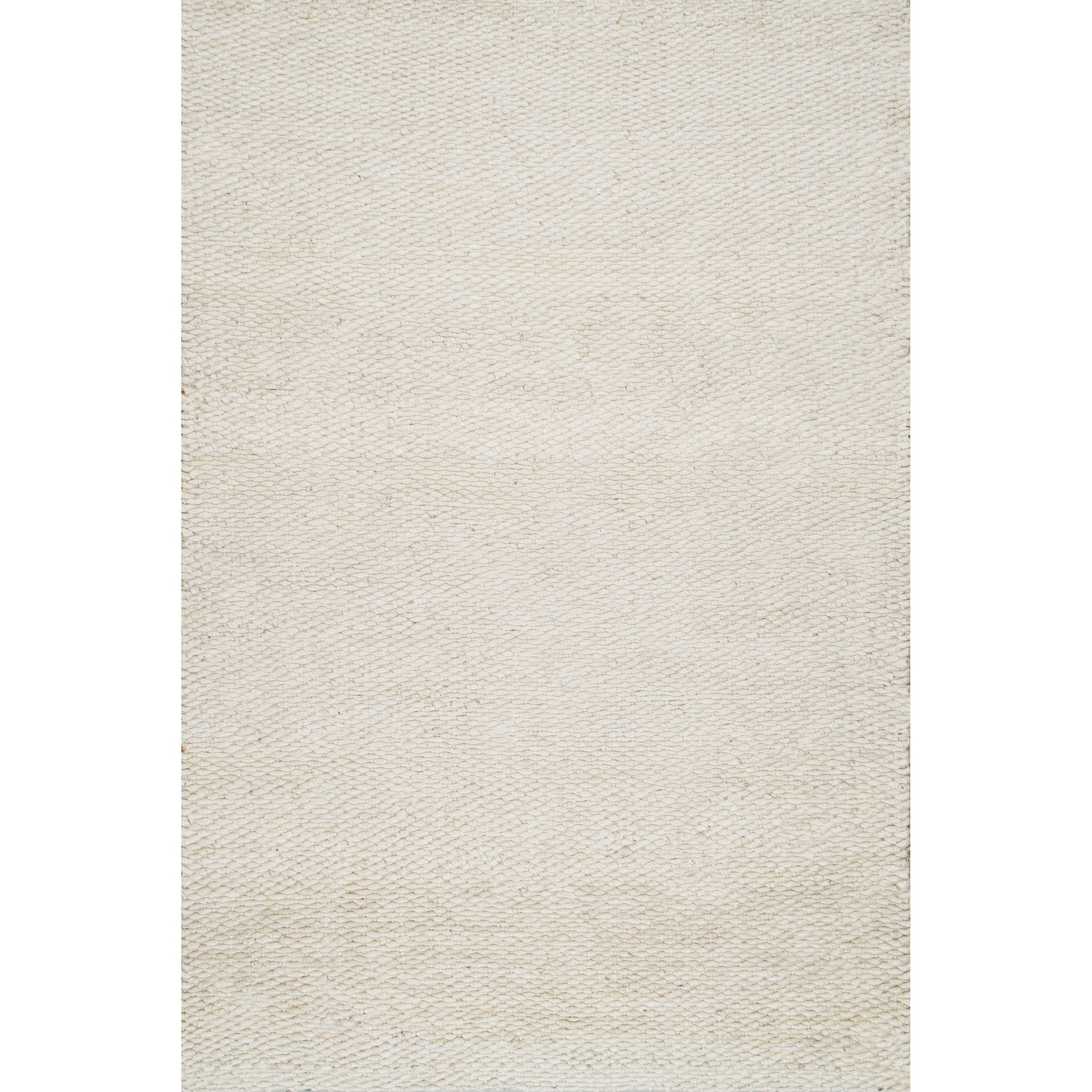 Natura Coastal-Cool Off White Handmade Jute 3' x 5' Rug