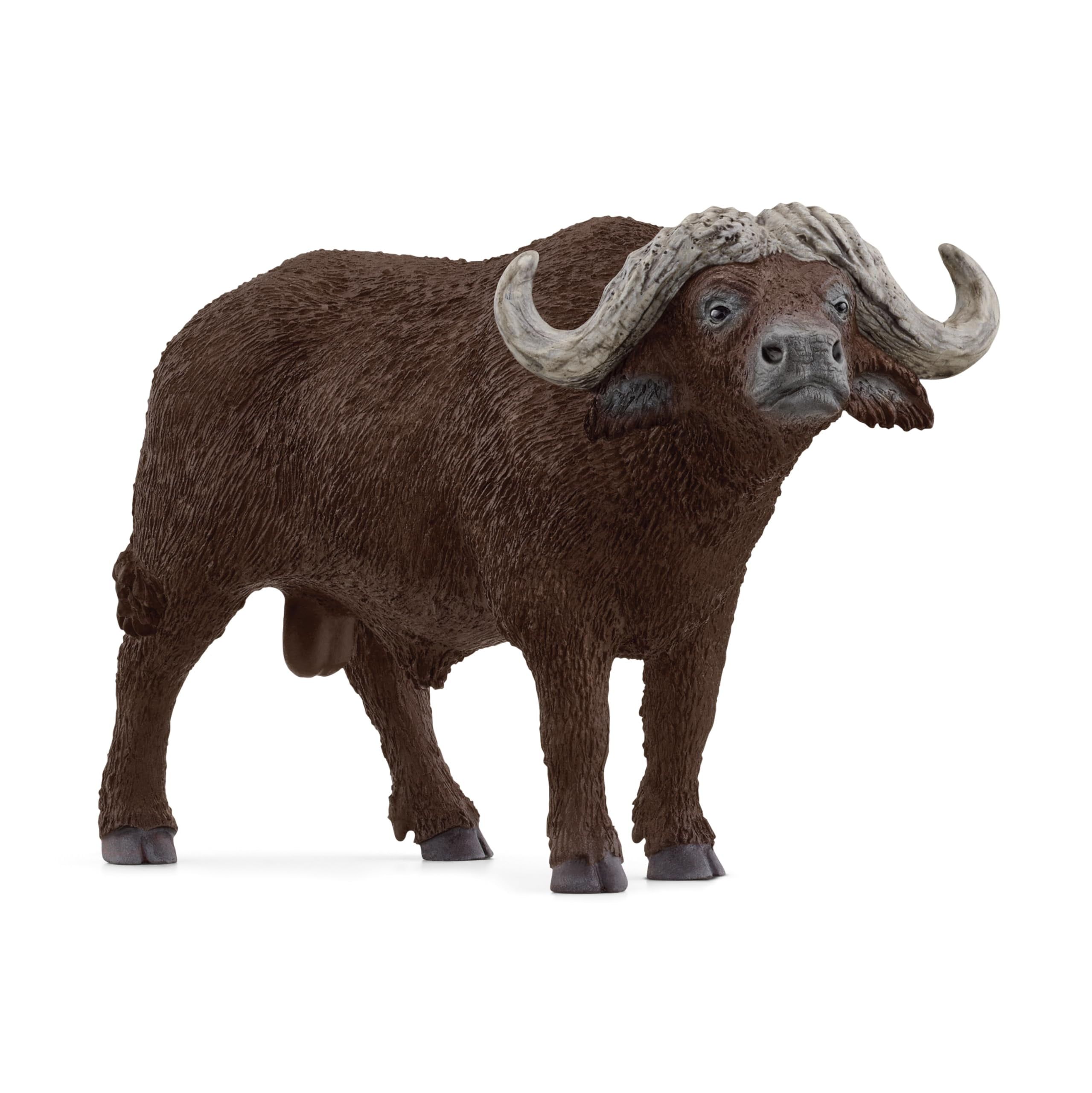 Schleich African Buffalo Brown and Gray Figurine for Kids