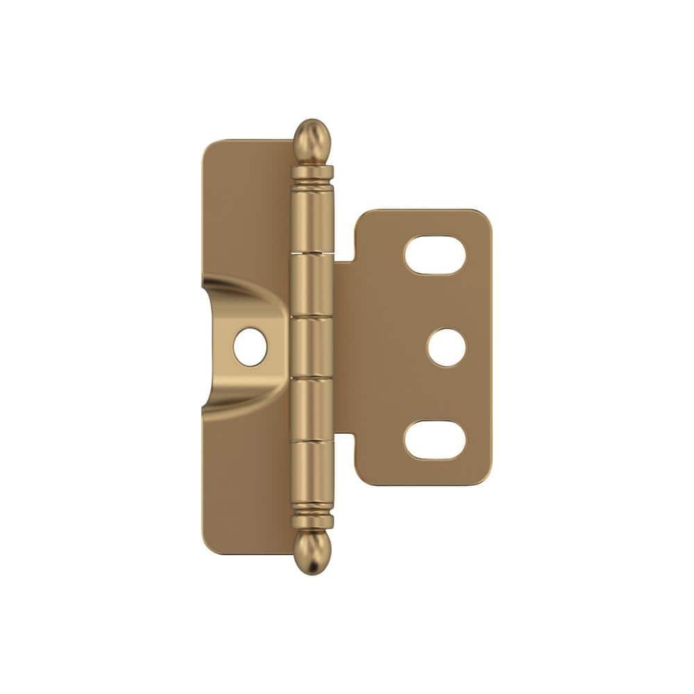 Champagne Bronze 3/4 Inch Full Wrap Cabinet Hinge