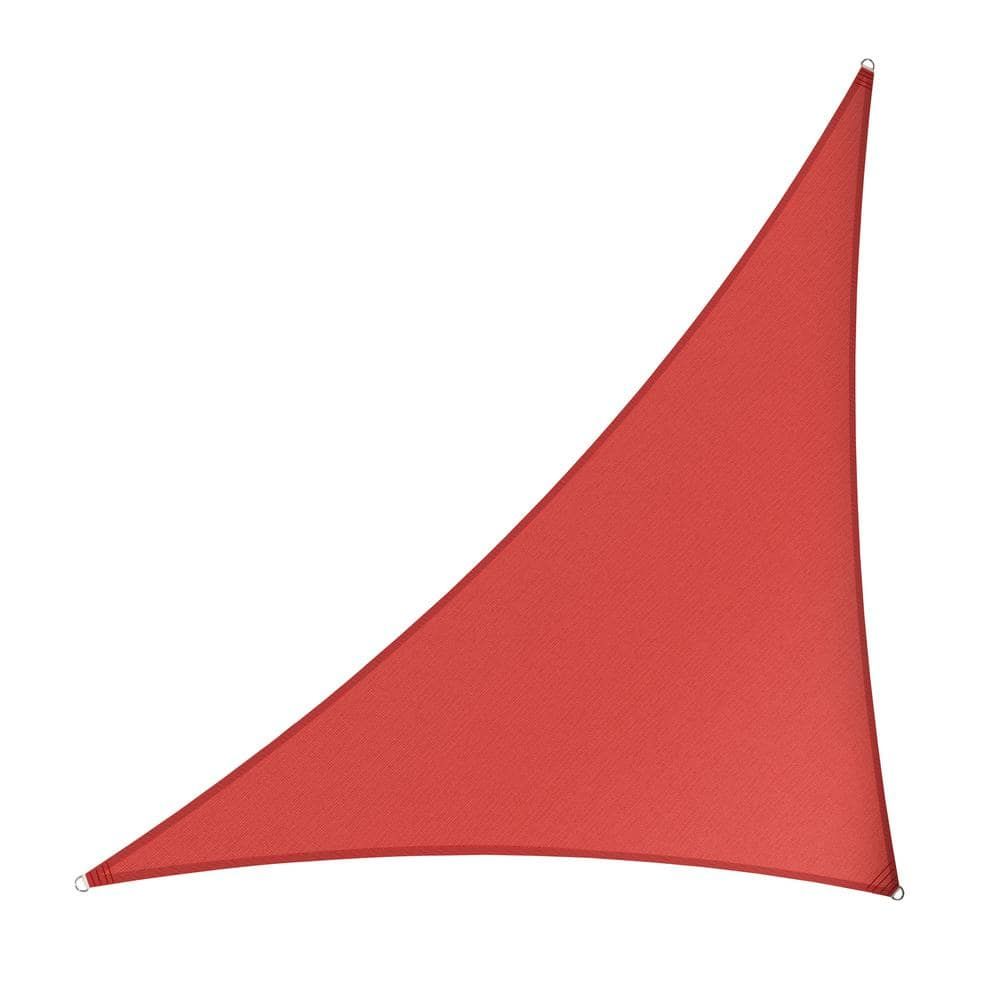 10 ft. Red Triangle Sun Shade Sail Canopy Fabric