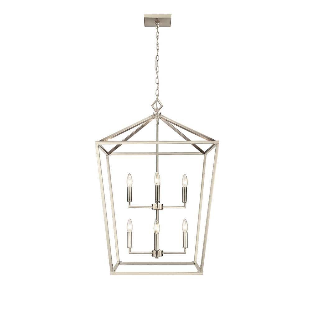 Modern Gold 8-Light Pendant for Elegant Illumination