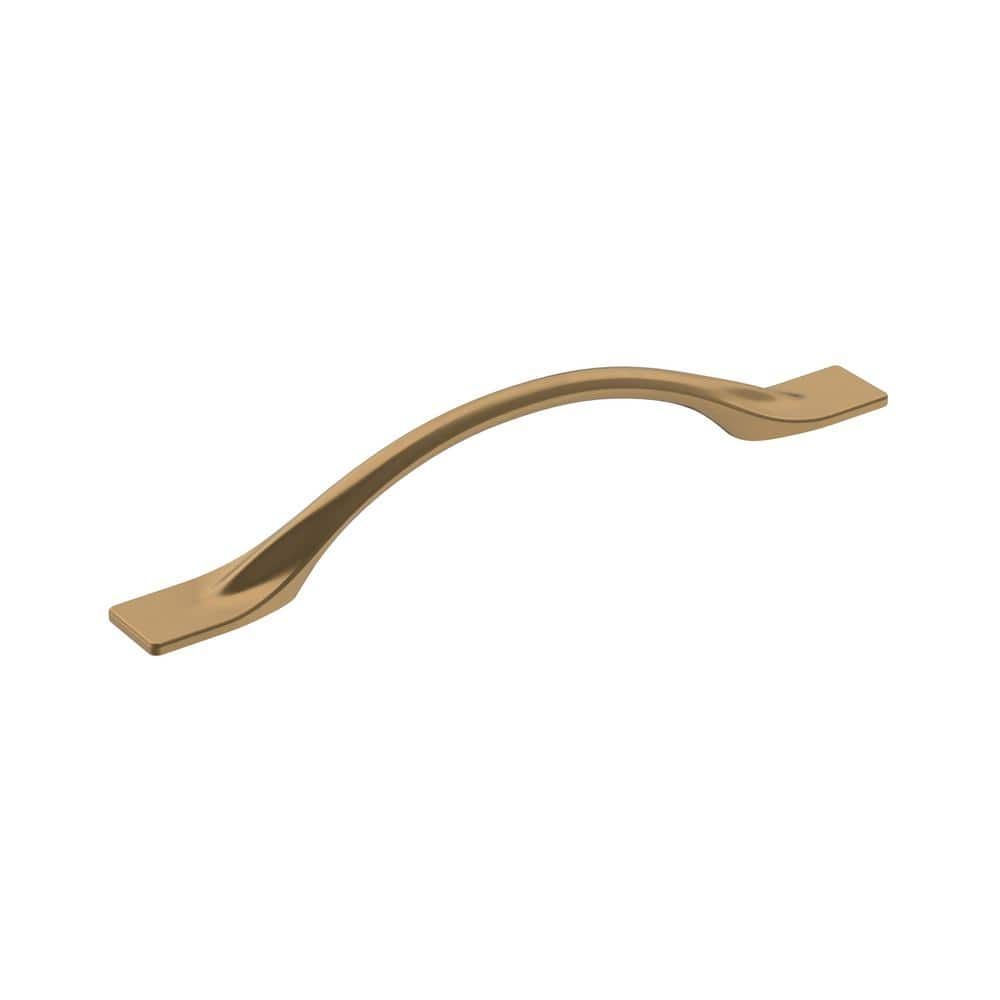 Champagne Bronze Modern Arch Cabinet Pull with Mounting Hardware