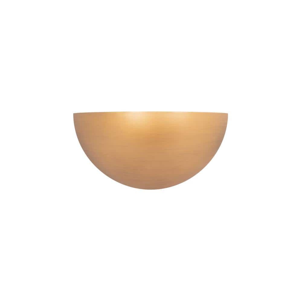 Collette 10'' Aged Brass Dimmable LED Wall Sconce