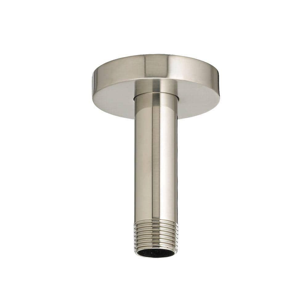 3-Inch Brushed Nickel Ceiling Mount Shower Arm