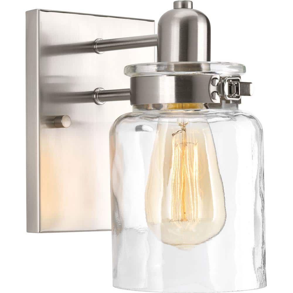 Calhoun Brushed Nickel 8.63" Dimmable Bath Vanity Light