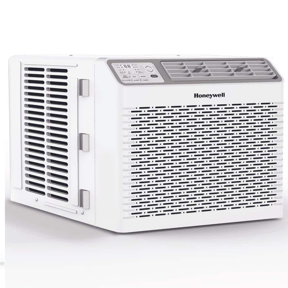 Honeywell 8,000 BTU White Digital Window Air Conditioner with Remote