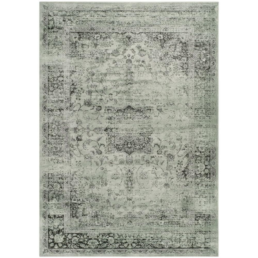 Luxurious Legacy Faux Fur Spruce Area Rug - 6'7" x 9'2"