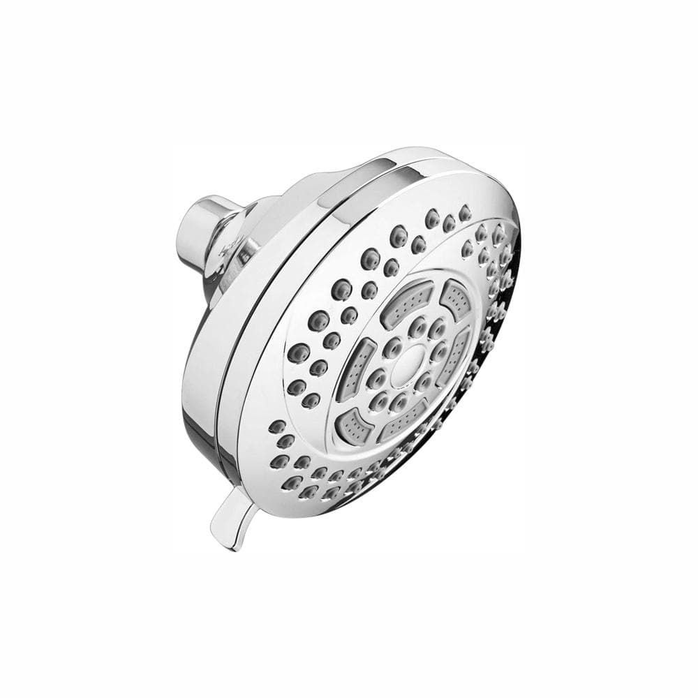 HydroFocus 6-Function Polished Chrome Fixed Showerhead