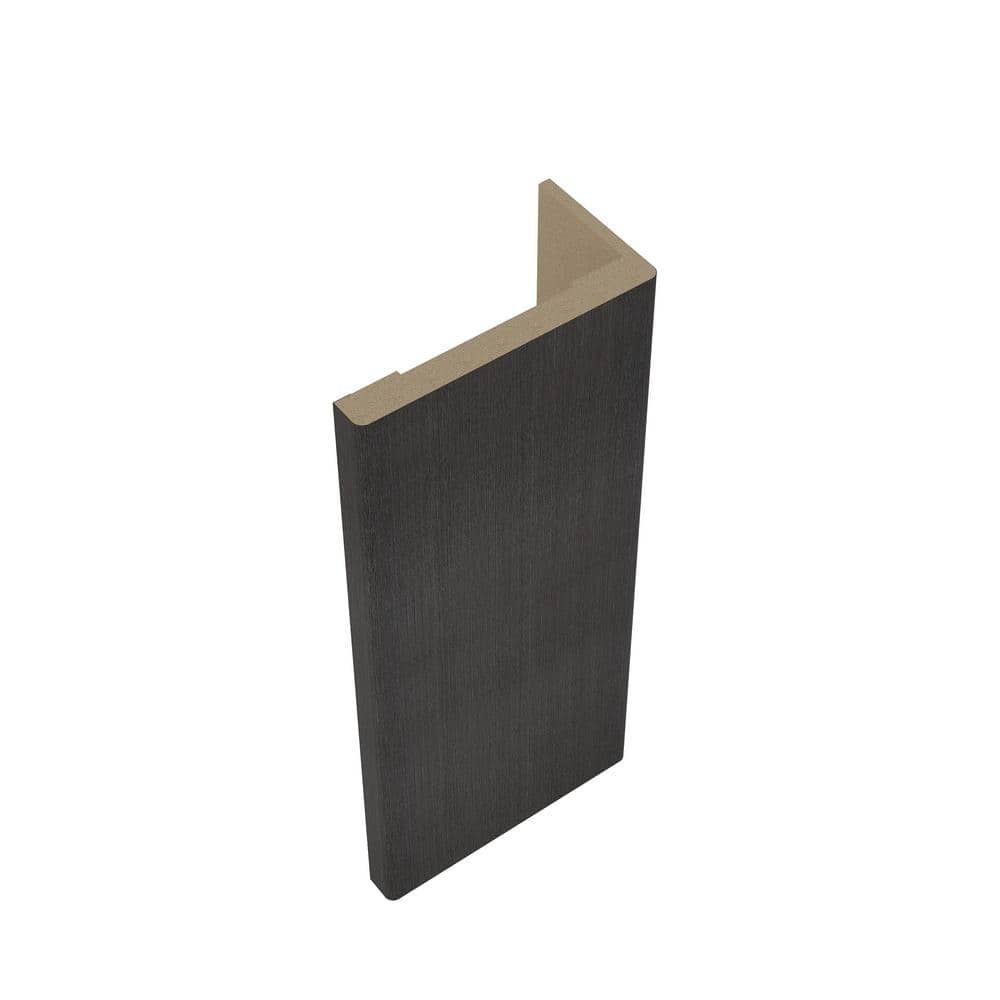 Cold Brown and Black Apricot MDF Interior Door Casing, 85.5''