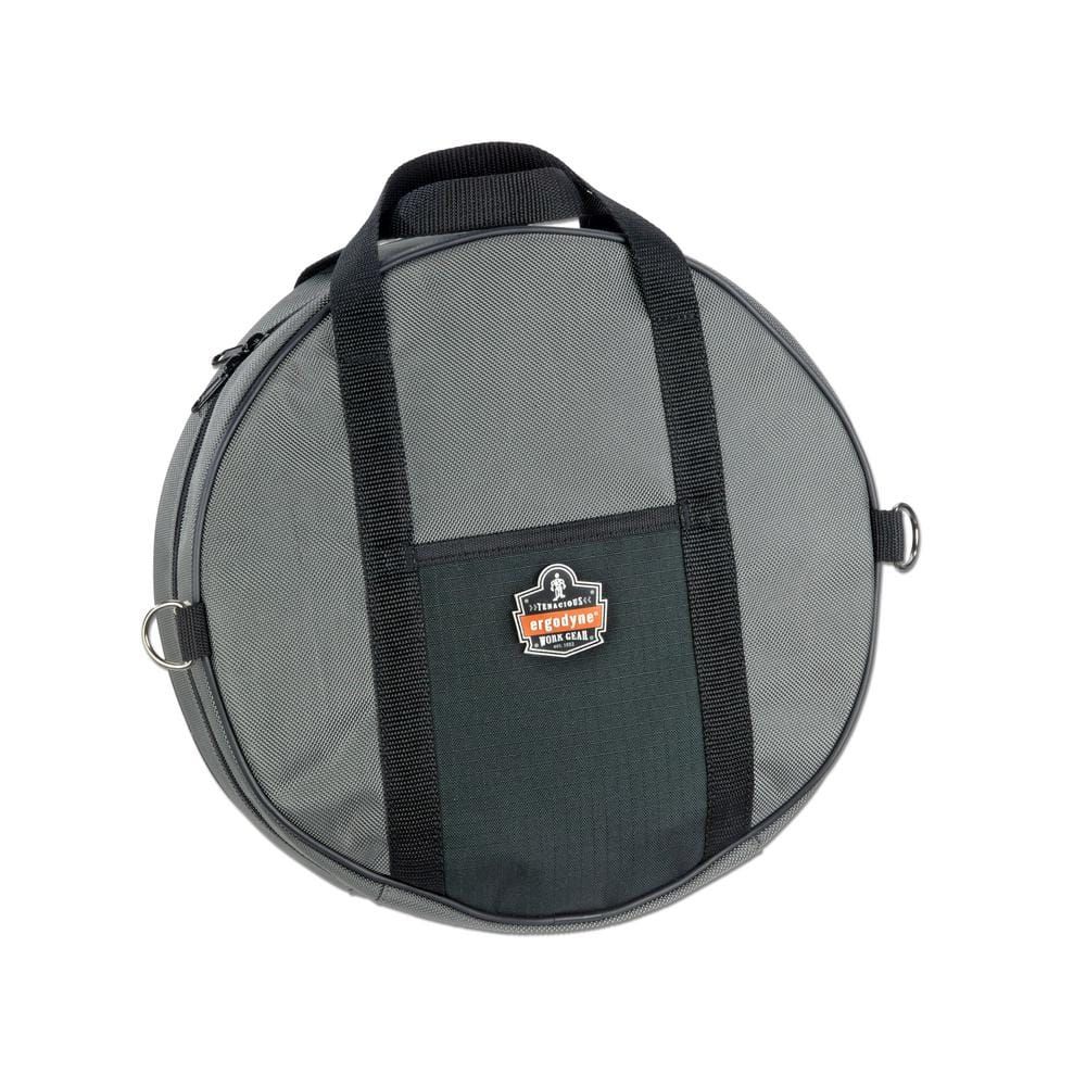 Gray Ballistic Polyester 14-inch Cable Organizer Bag