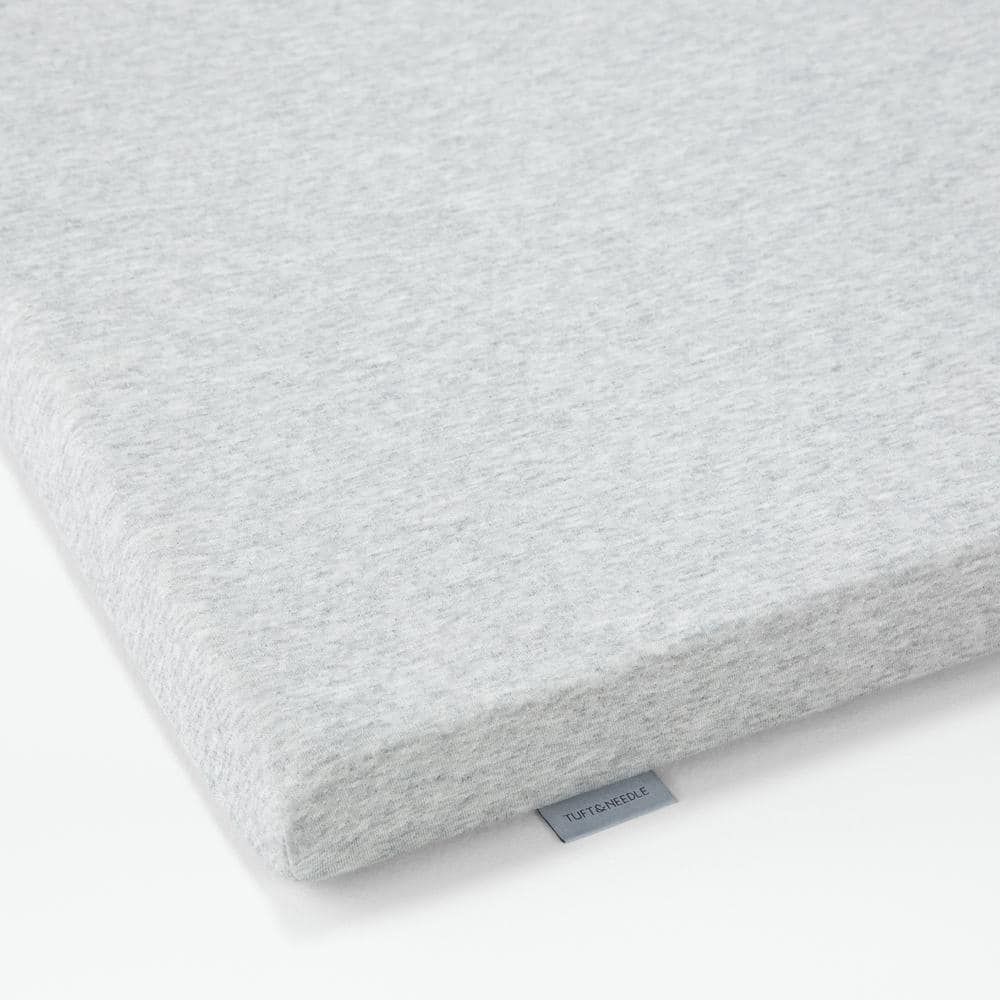 Heather Gray 2-Inch Memory Foam California King Mattress Topper