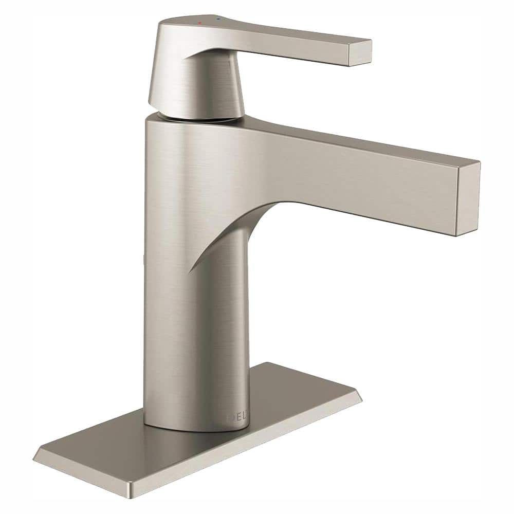 Zura 6.81" Stainless Steel Single Handle Bathroom Faucet