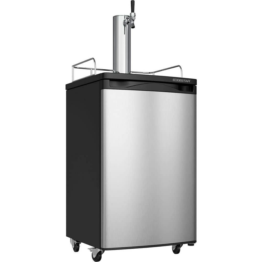 EdgeStar Stainless Steel Full Size Kegerator and Beer Cooler