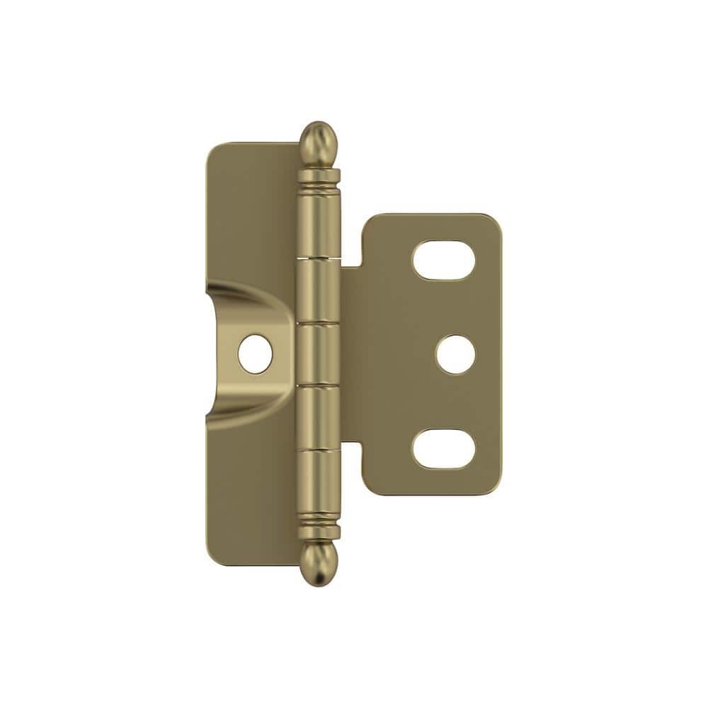 Golden Champagne Steel Cabinet Hinge with Ball Tip