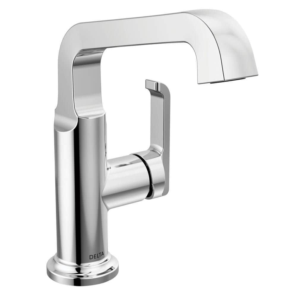 Tetra Polished Chrome Single Handle Mid-Height Vessel Faucet