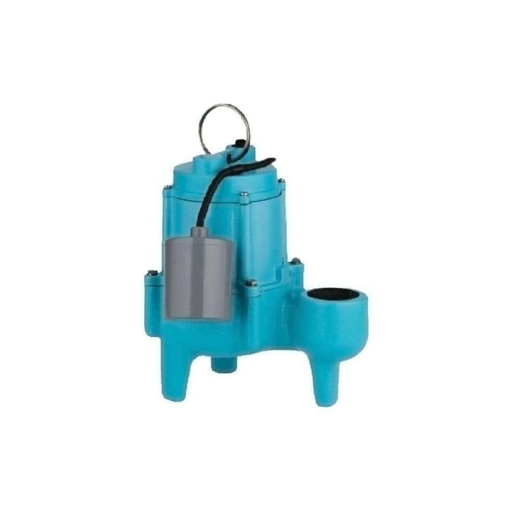 Blue Cast Iron Submersible Sewage Effluent Pump with Float Switch