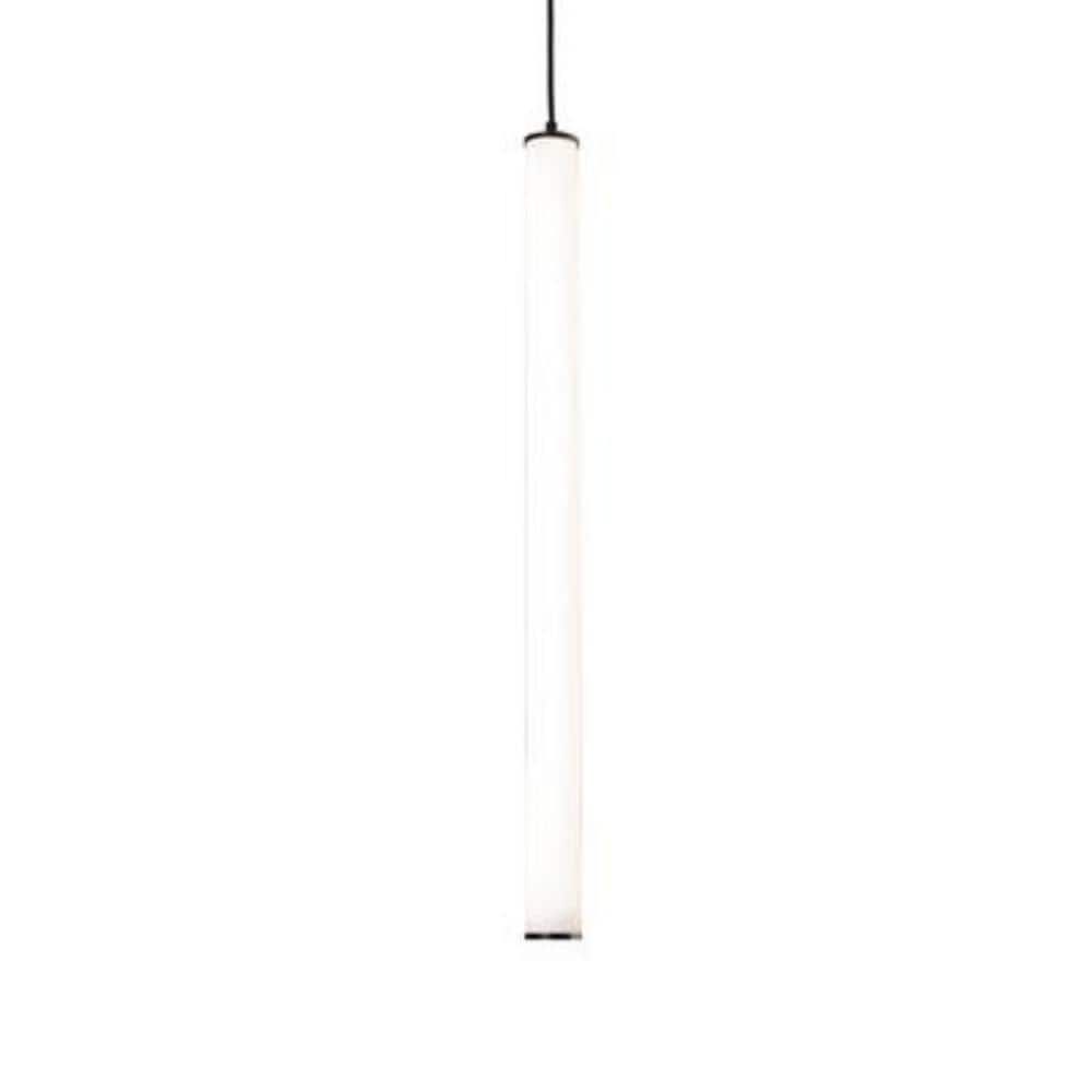 Sleek Mini Satin Nickel LED Pendant Light for Indoor/Outdoor