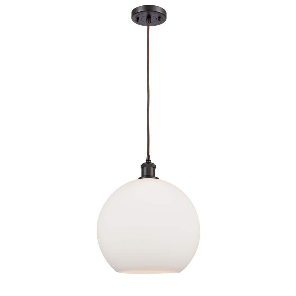 Ballston Mini Globe Pendant Light in Oil Rubbed Bronze