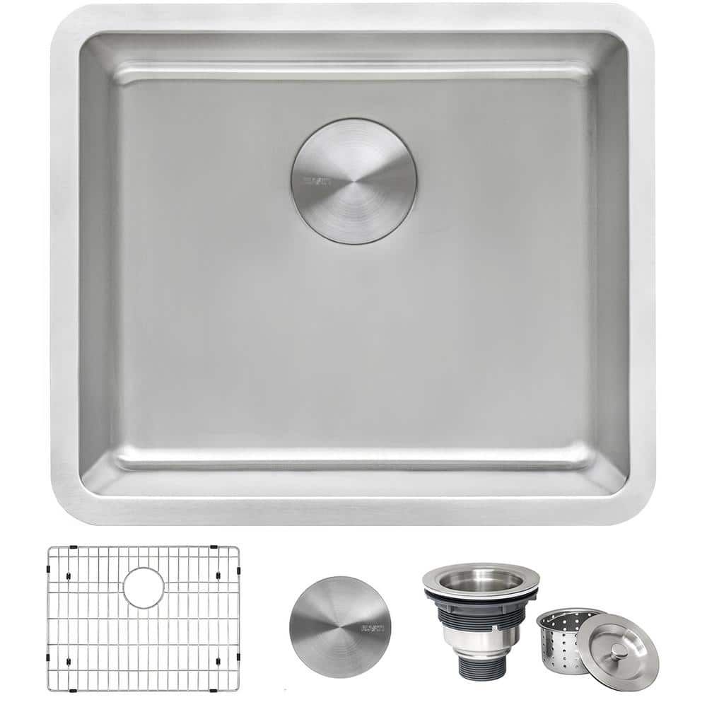 Modena 20-inch Stainless Steel Undermount Bar Sink