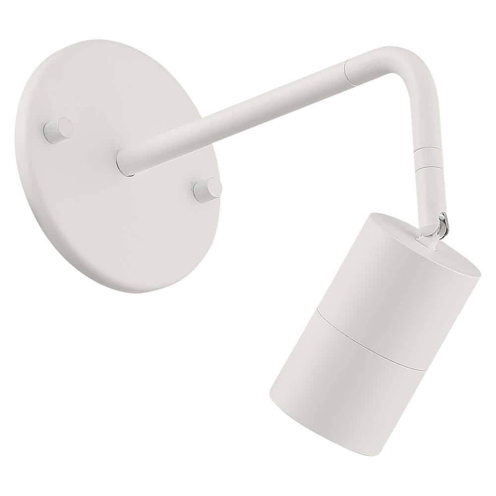 Access Lighting Cafe 2.5-in W 1-Light Matte White Transitional Wall Sconce