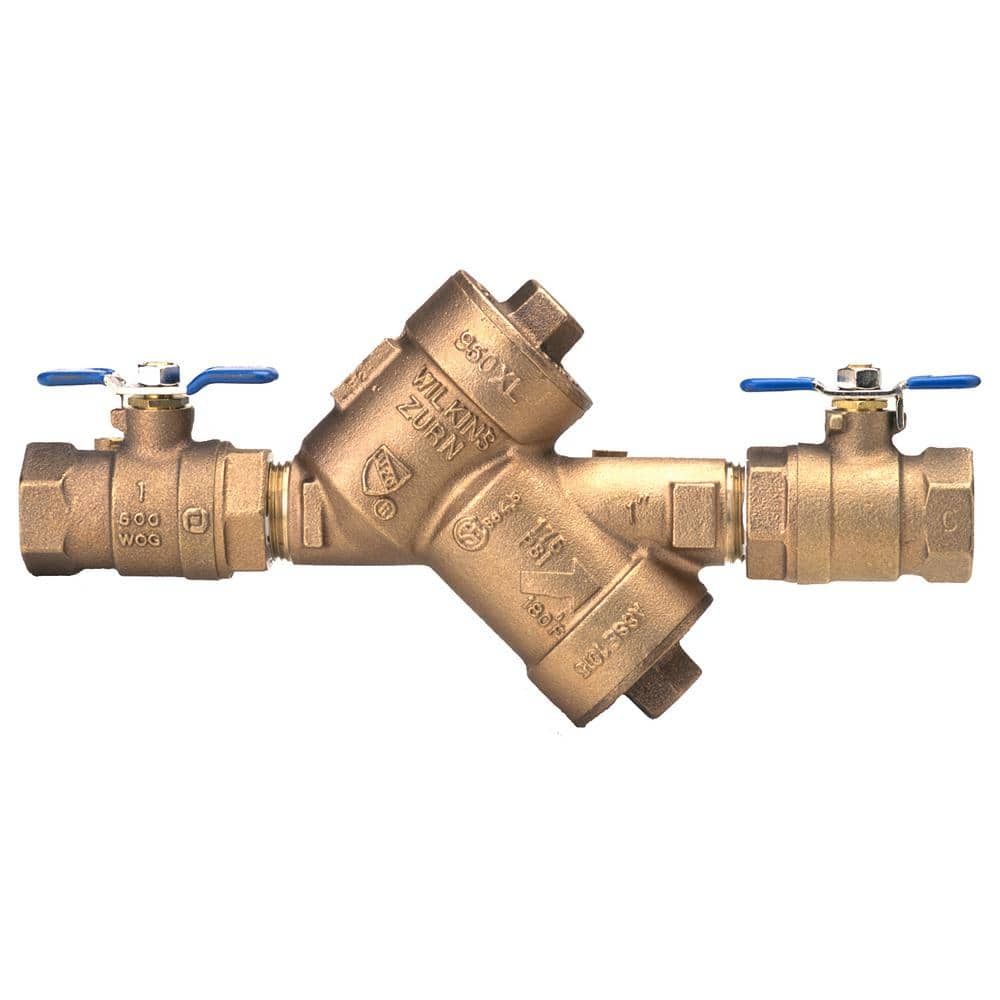 Zurn 2" Bronze Double Check Backflow Preventer Valve