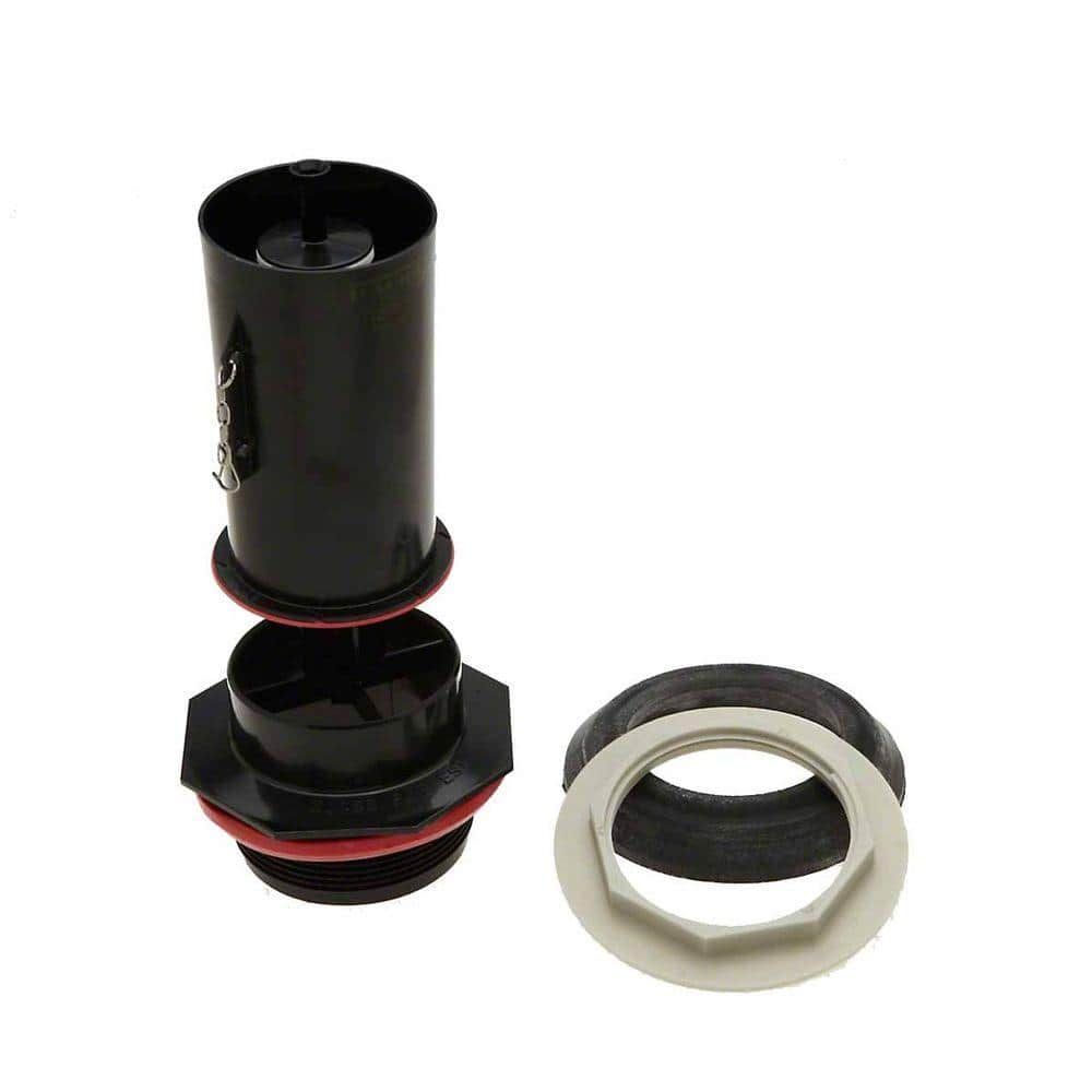 Black CPVC Flush Valve Kit with Gaskets