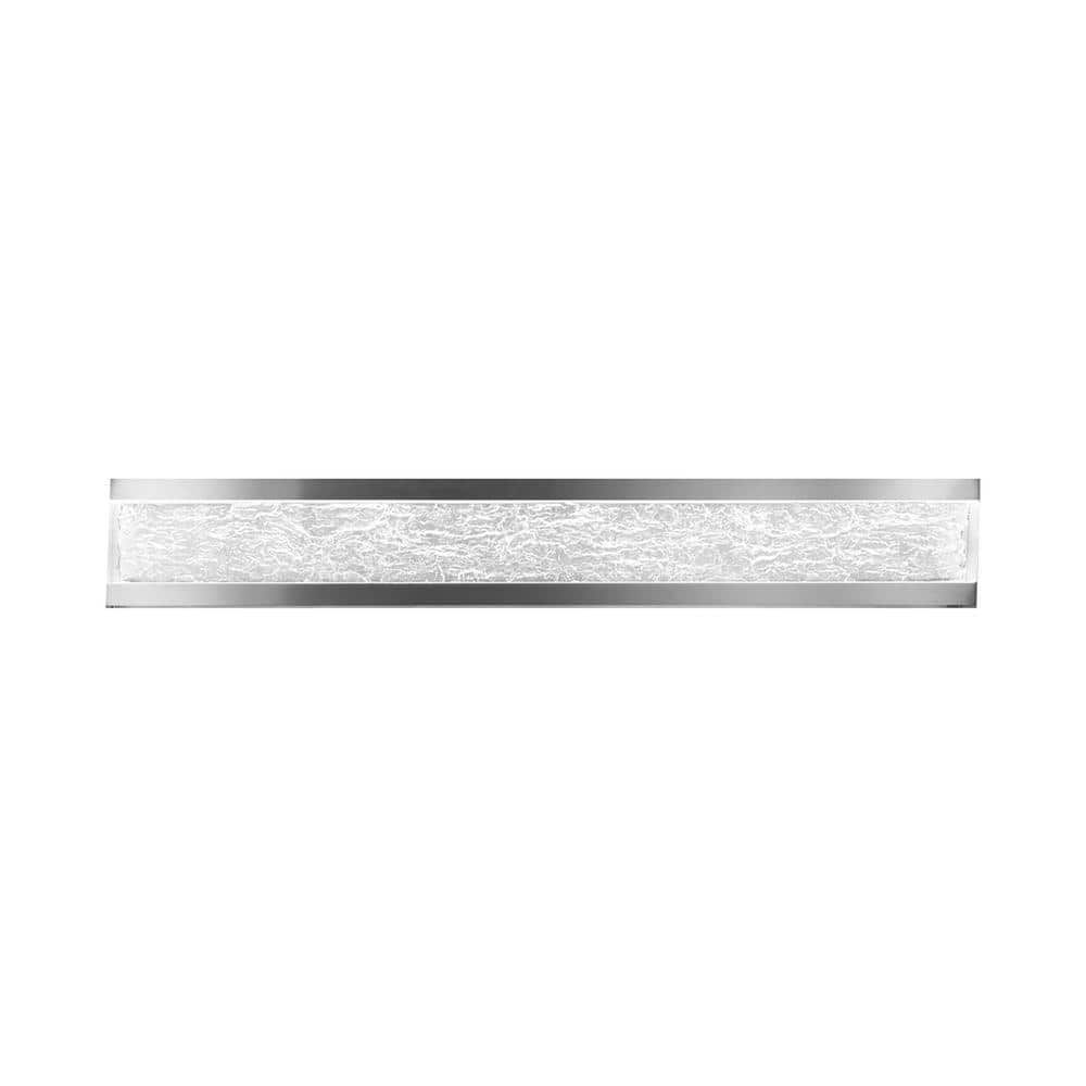 Repose 33.88" Aluminum LED Bath Bar with Dimmable Light