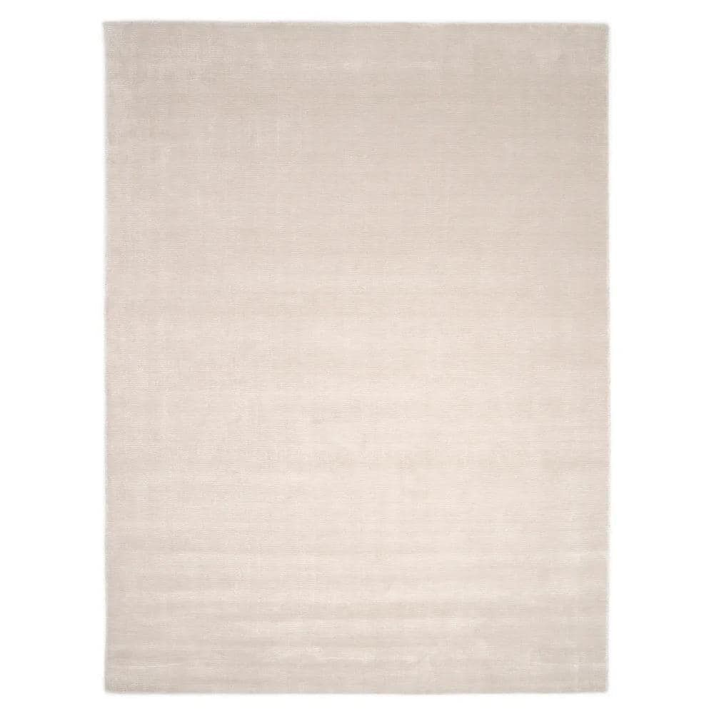 Sepia Elegance 9' x 12' Hand-Knotted Wool & Viscose Area Rug