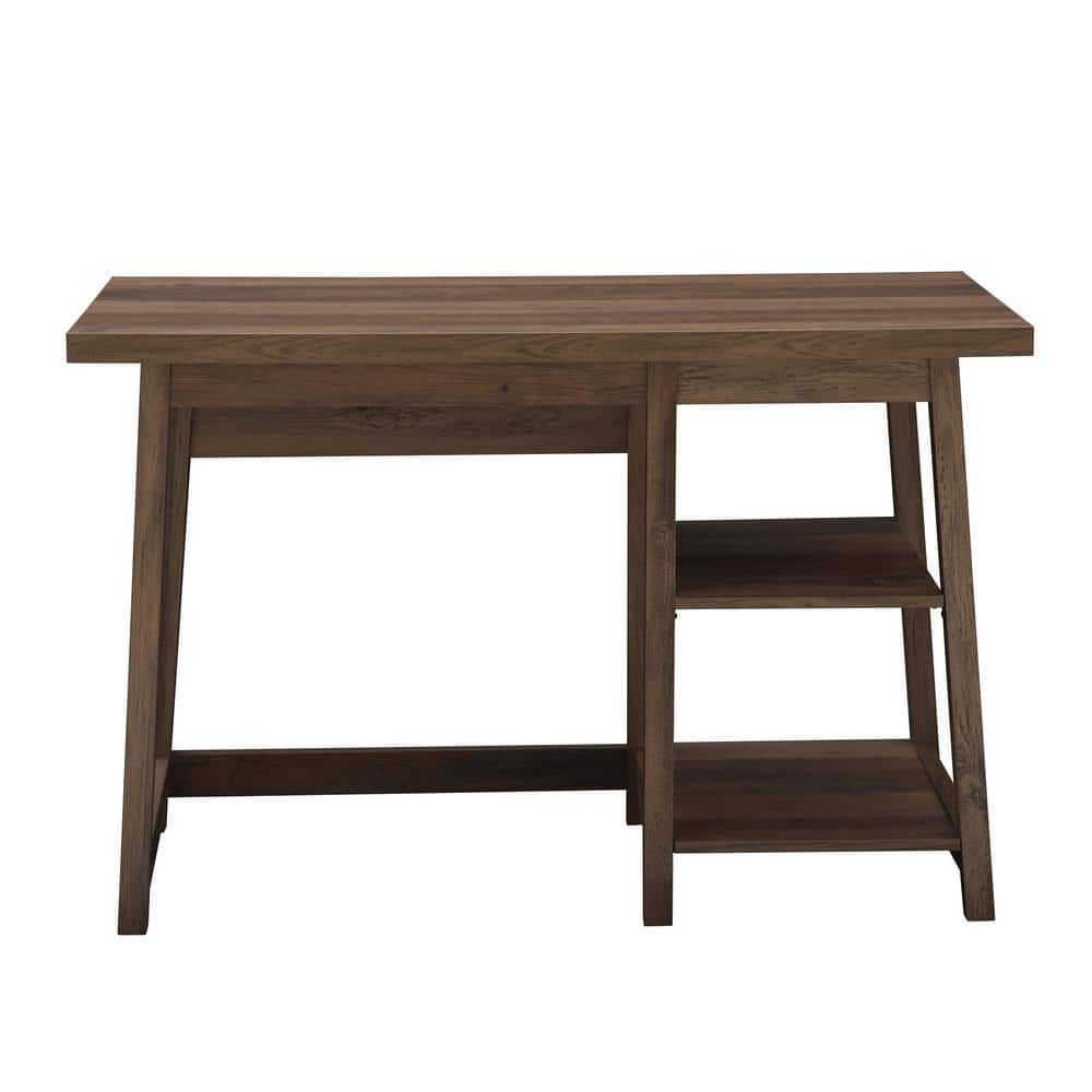 Farmington 46" Brown Engineered Wood Modern Home Office Desk