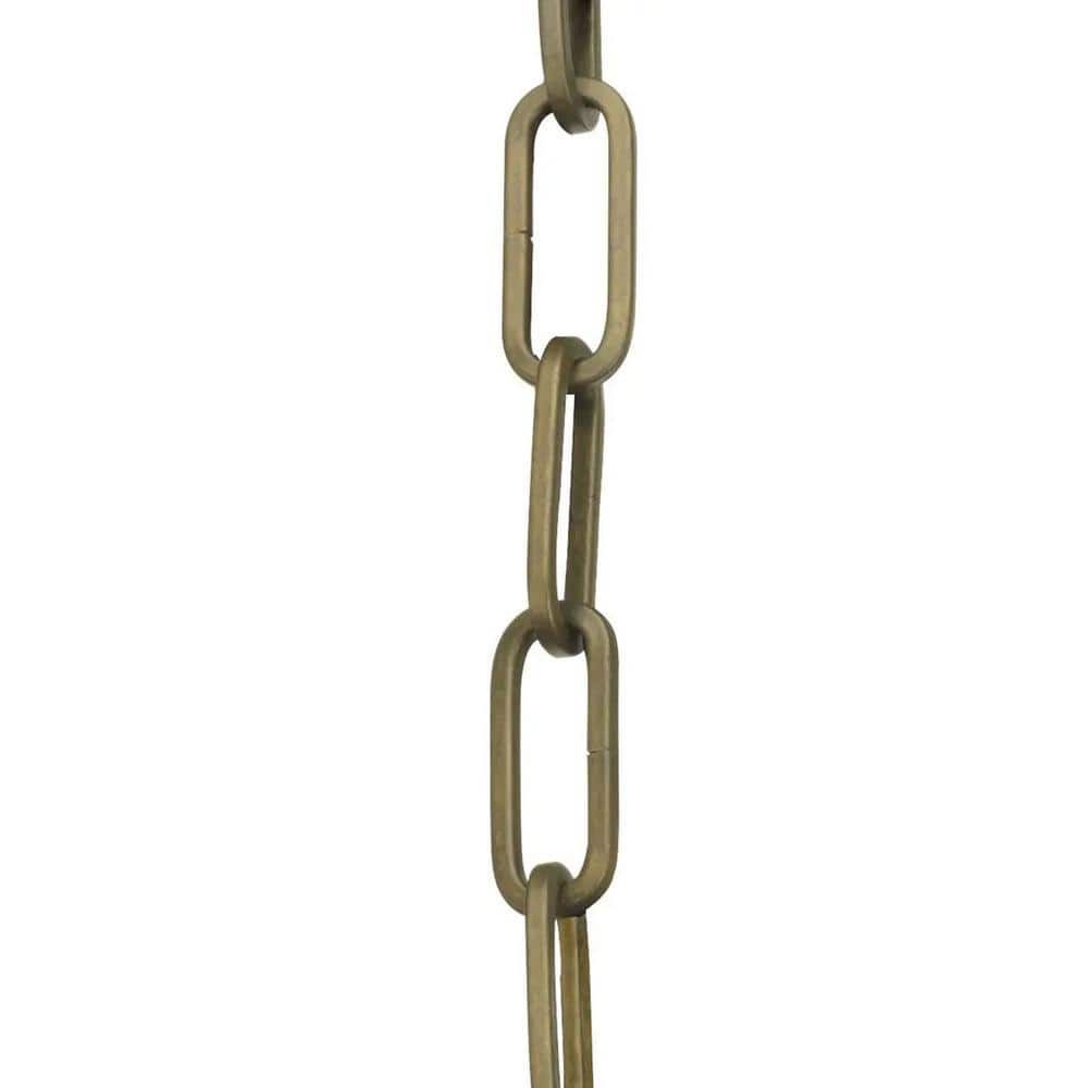 48-Inch Aged Brass Steel Accessory Chain