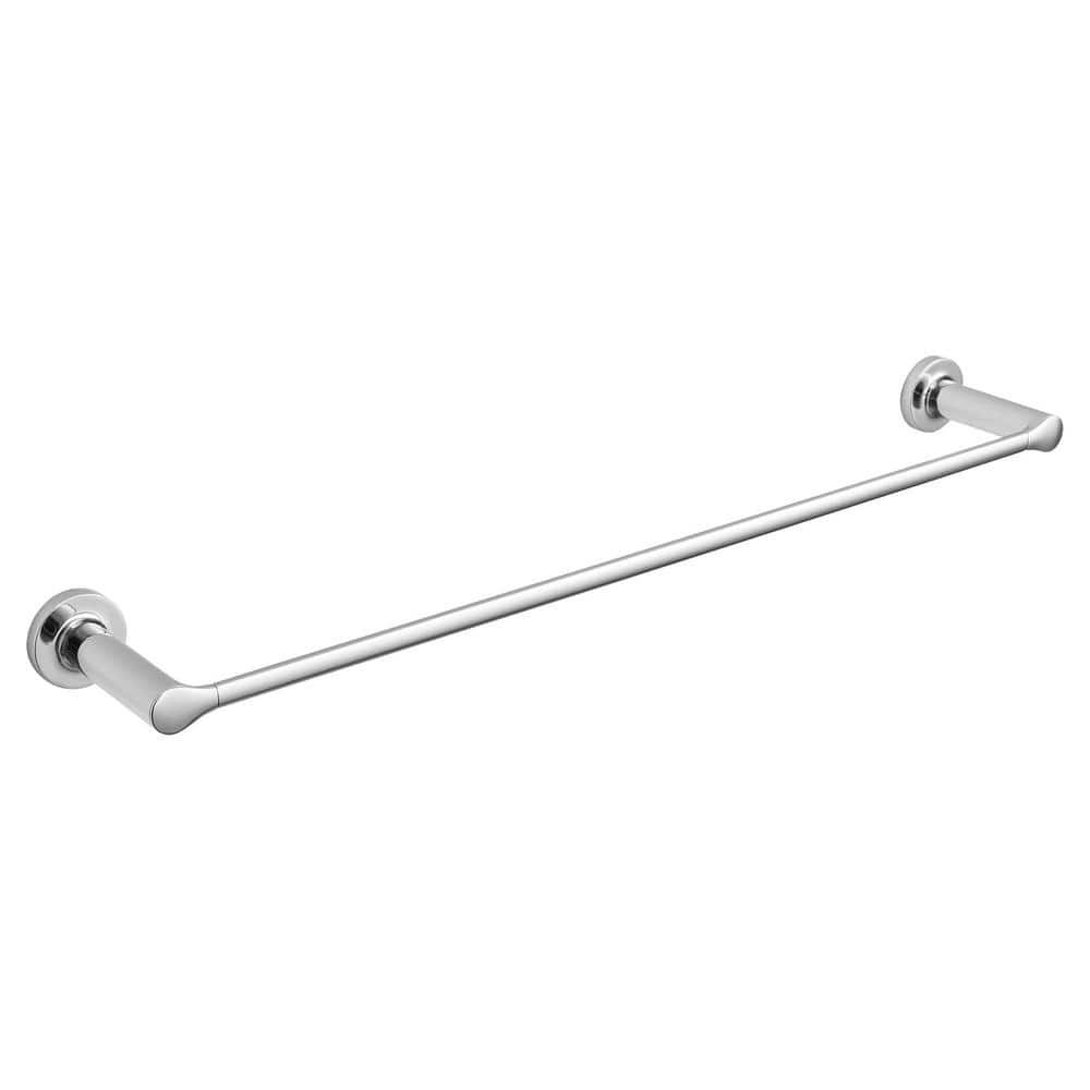 Studio S 24-Inch Polished Chrome Wall Mounted Towel Bar