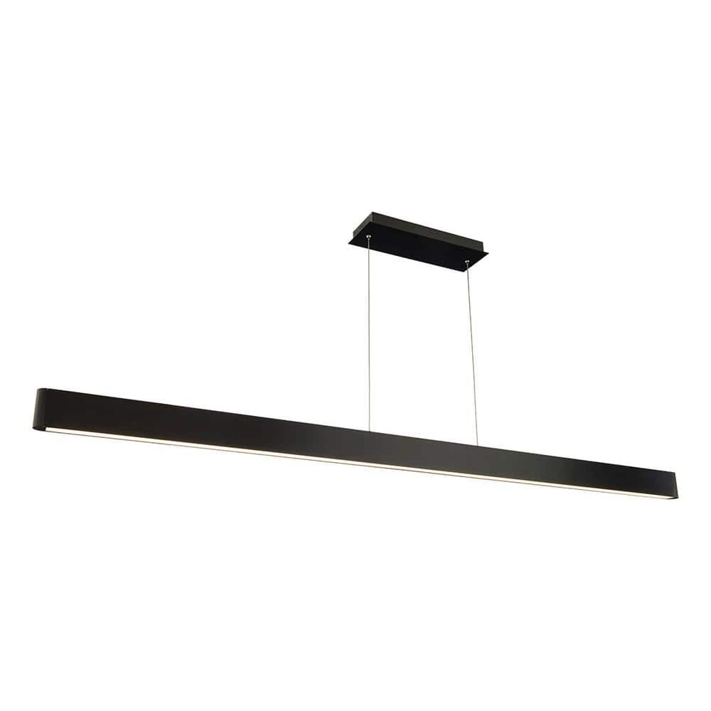 Volo 75" Black Aluminum LED Pendant Light