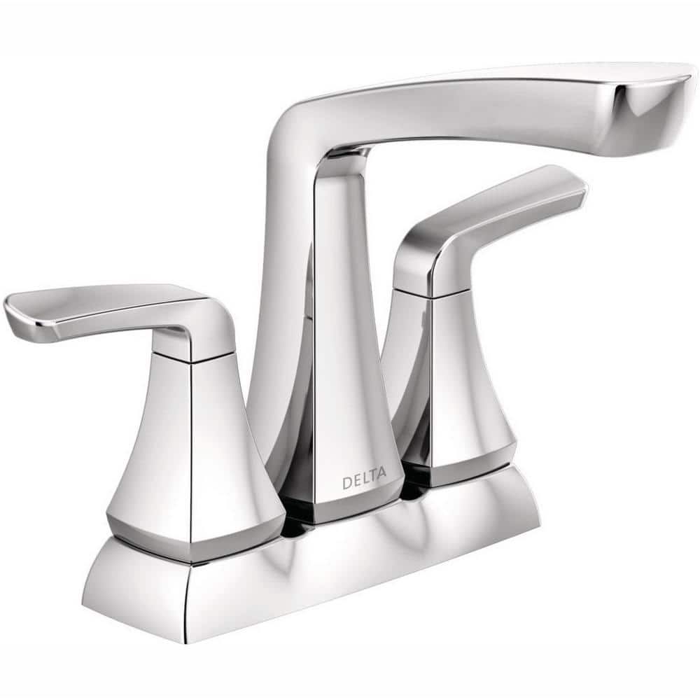 Vesna Chrome 2-Handle Centerset Bathroom Faucet