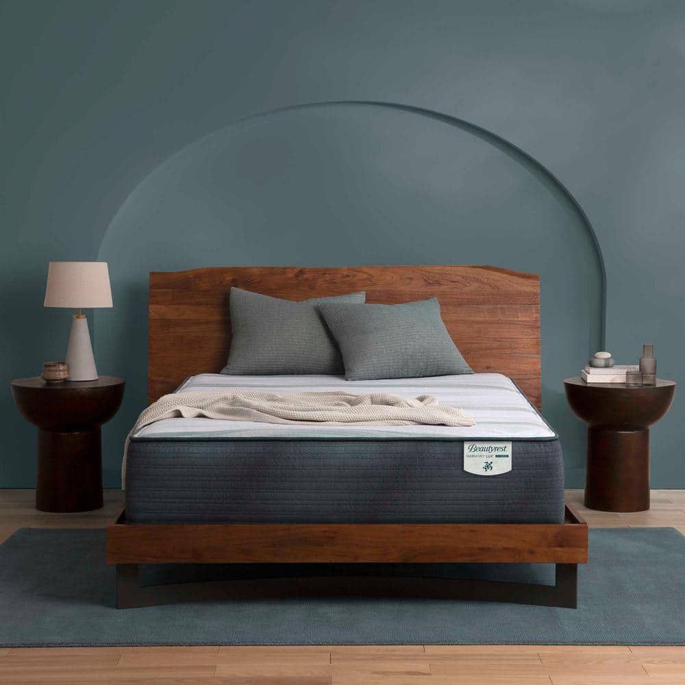 King Size Gray Handcrafted Innerspring Mattress
